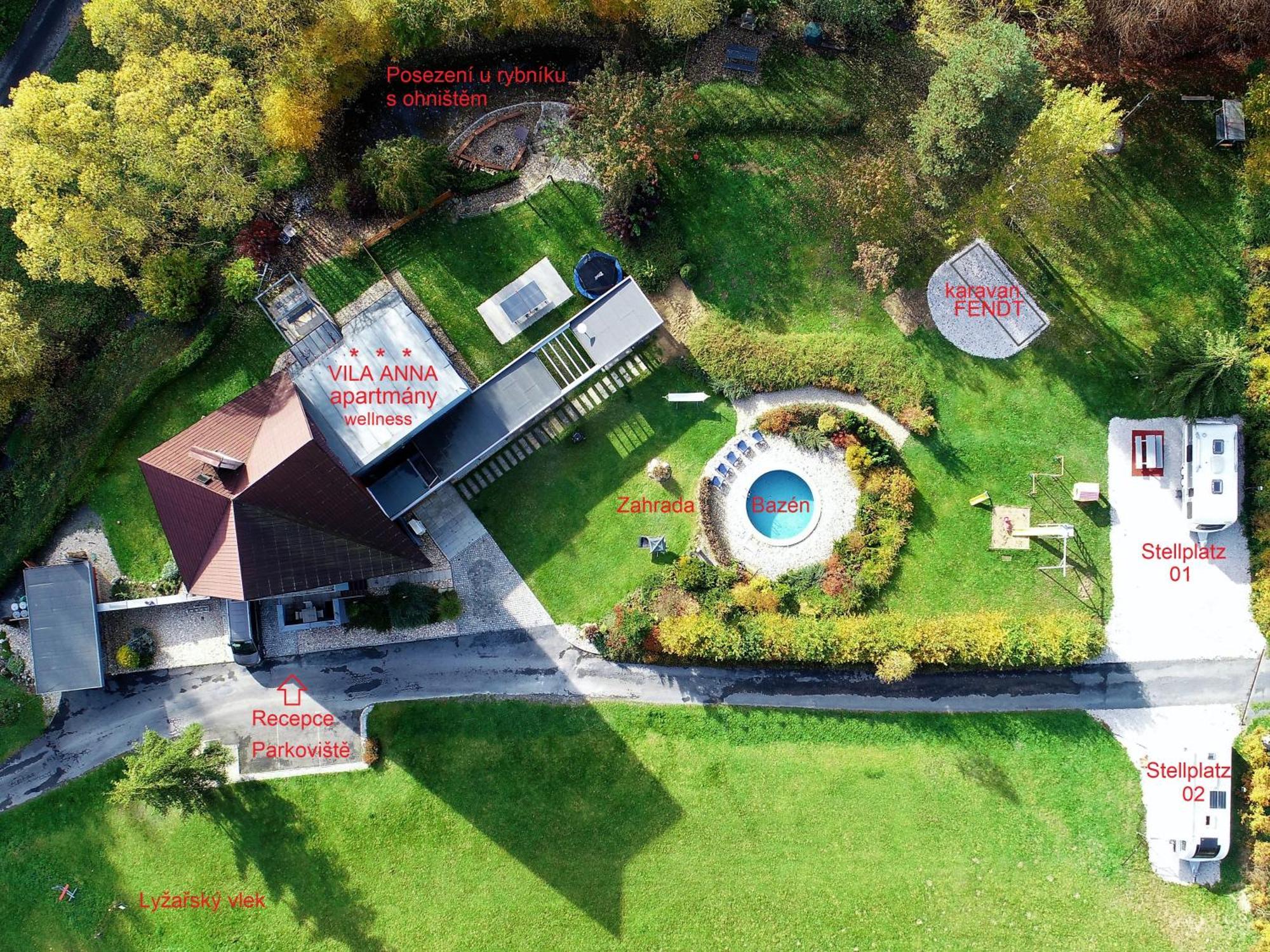 Vila Anna Wellness Halenkov المظهر الخارجي الصورة